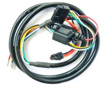 Power Harness with External Battery Connector  (43025-4P)